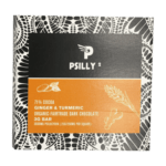 Psilly - Dark Chocolate Bar - Ginger & Turmeric | Strongest Cubensis Strain Canada