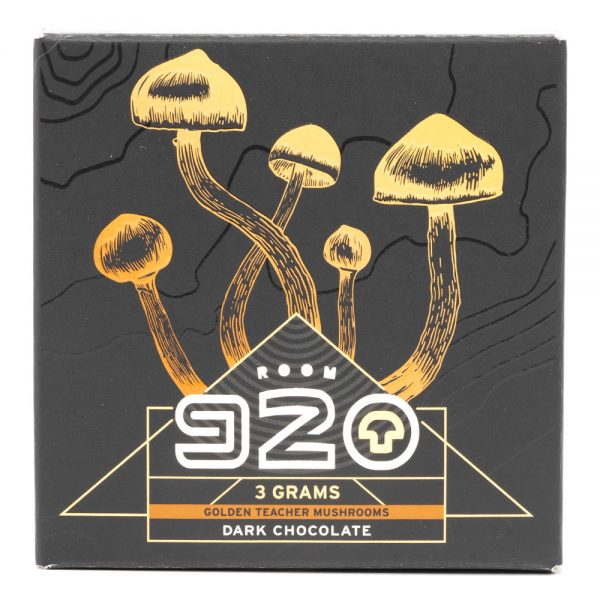 Room 920 – Mushroom Chocolate Bar - Dark Chocolate - 3 Grams | Strongest Cubensis Strain Canada