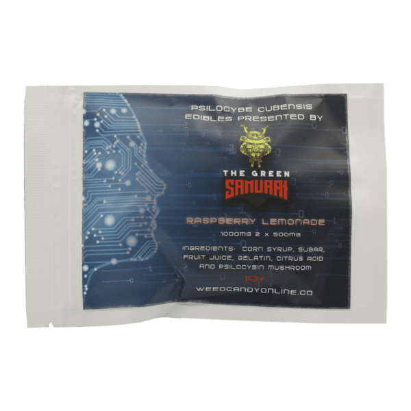 Shroom Gummies – Raspberry Lemonade – 1g | Strongest Cubensis Strain Canada
