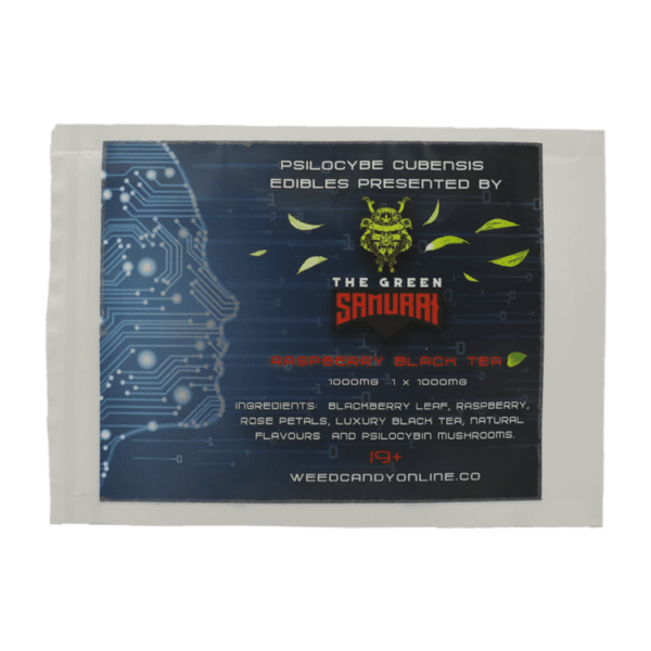 The Green Samurai - Raspberry Black Tea - 1000mg | Strongest Cubensis Strain Canada