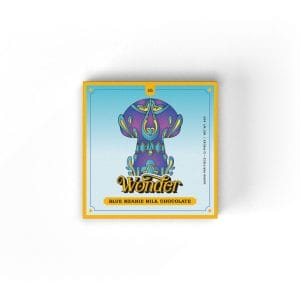Wonder - Blue Meanies Chocolate Bar - Milk Chocolate | Strongest Cubensis Strain Canada