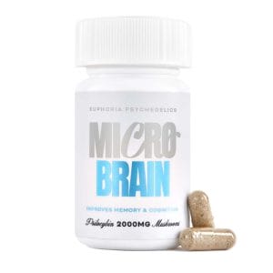 Euphoria Psychedelics – Micro Brain Capsules - (100mg X 20 Capsules) | Strongest Cubensis Strain Canada